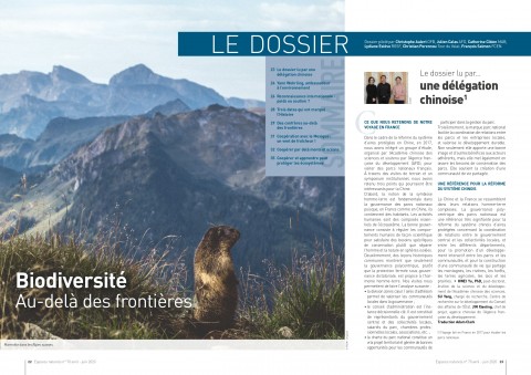 Biodiversité, au-delà des frontières